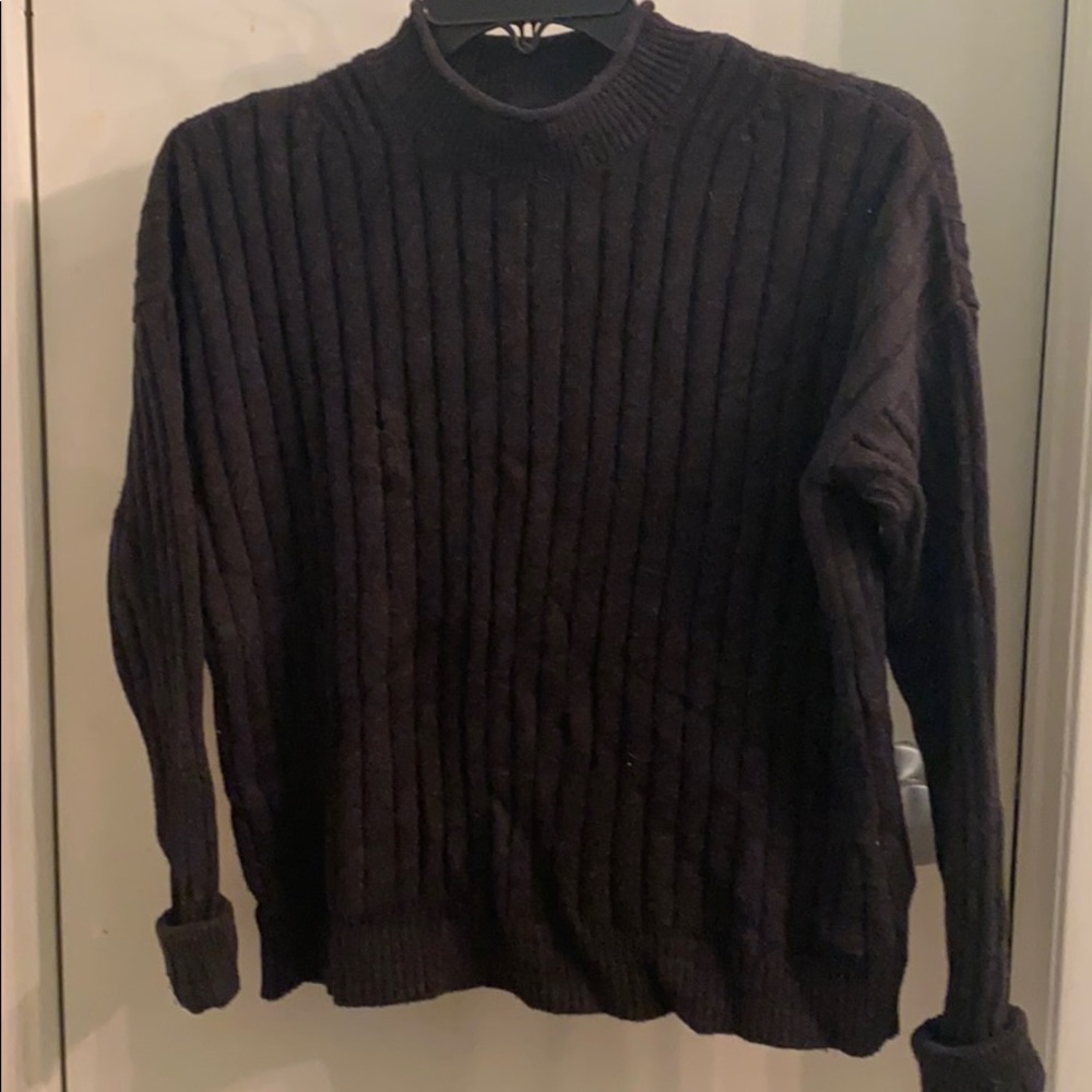 Mock neck sweater